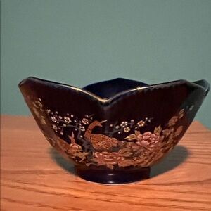 Elegant Floral Decorative Bowl